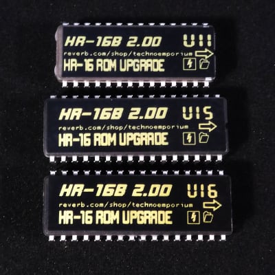 Alesis HR-16 parts - HR16B 2.00 ROM chipset