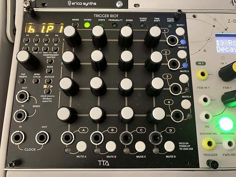 Tiptop Audio Trigger Riot Sequencer