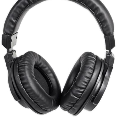 Rockville PRO-M50 Studio Headphones with Detachable Coil Cable, Case+Extra Ear Pad image 2