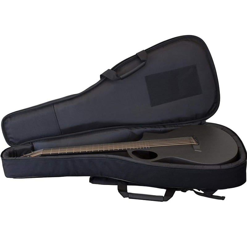 Composite Acoustics Cargo Satin Back Raw Carbon Fiber Top