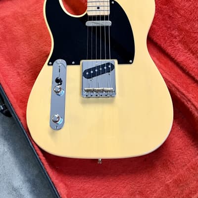 LEFTY! -MIJ Fender TL-52 Telecaster 2021 butterscotch Blond Left handed blackguard Tele 52 reissue image 3