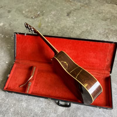 Aria  D-60 acoustic guitar 1970’s - Rosewood original vintage MIJ Japan image 9
