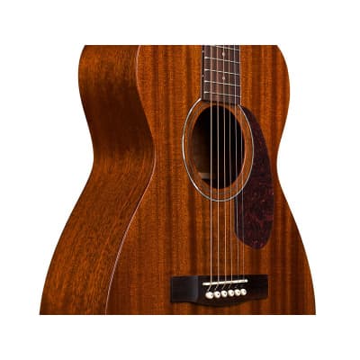 Guild M-120 Westerly Concert Acoustic Guitar, Natural Mahogany image 6