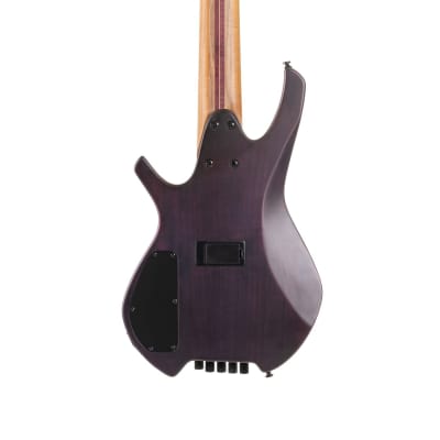 Cort SPACE5SDG Artisan Series Space 5 Bass Guitar (5 String). Star Dust Green image 2