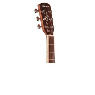 Alvarez ABT60E Baritone Acoustic Electric Guitar Natural image 4