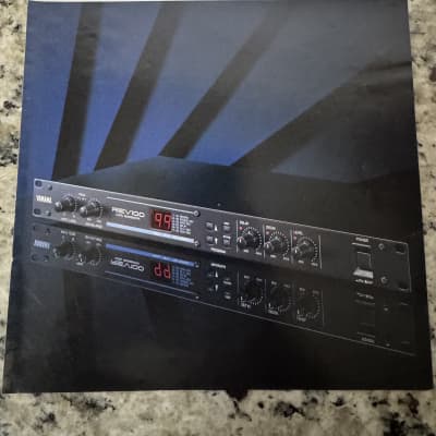 その他 YAMAHA REV100 Yamaha REV100 Digital Reverberator With Power Adapter