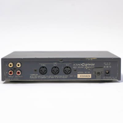 Roland SC-55 Sound Canvas GS MIDI Sound Module image 4