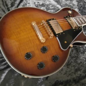 GrassRoots G-LP-55C Electric Guitar Les Paul Custom Black