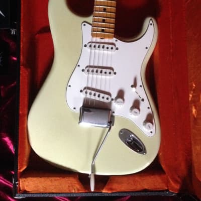 Fender Custom Shop '69 Closet Classic Stratocaster with Tele Headstock Olympic White Jimi Hendrix image 8