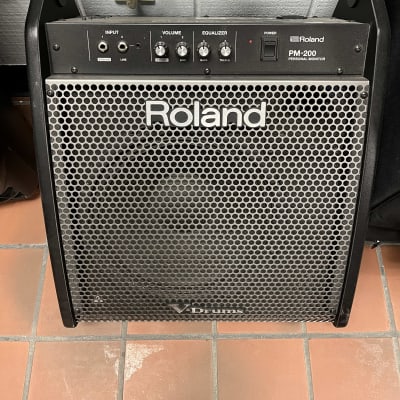 Roland PM-200 180-Watts 1x12" Personal Drum Amplifier for V-Drums 2016 - Present - Black