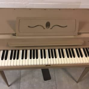 Wurlitzer 140B Electric Piano Keyboard w orig Lid Rack Pedal