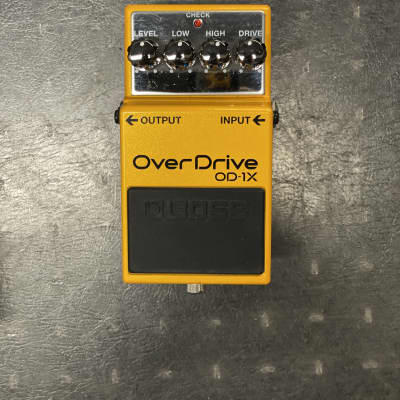 Boss ODX Overdrive   Reverb