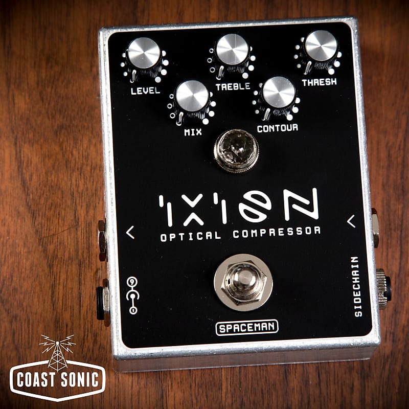 Spaceman Effects Ixion Optical Compressor (silver) | Reverb France
