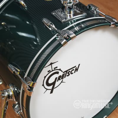 Gretsch Usa Custom Cadillac Green Gloss 18" - 12" - 14" 3pcs image 6