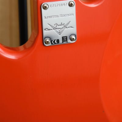 Fender Custom Shop LTD '64 Jazz Bass Journeyman Aged Fiesta Red image 14