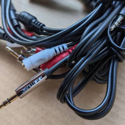 Bundle of 12 TS/TRS/RCA Adapters, Converters, Splitters, Stereo, Eurorack, Modular, Line-Level - Multiple Types image 15