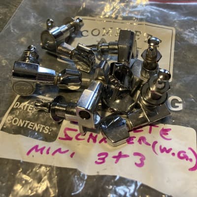 Schaller Electronic Machine Heads / 507a Machine Heads- M6Ga mini