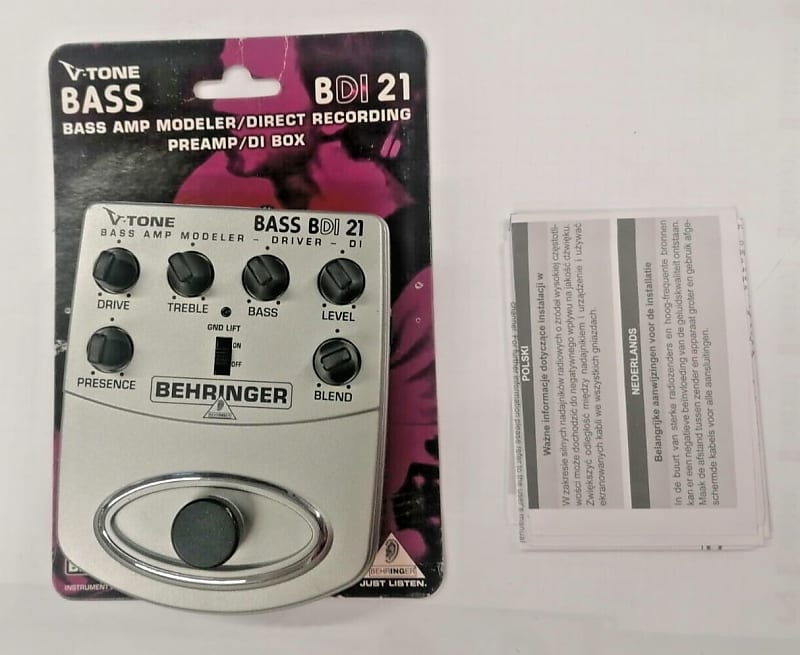 Behringer bass deals di box