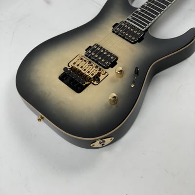 ESP E-II M-II QM Electric Guitar Black Natural Burst + Hard Case B-STOCK image 8