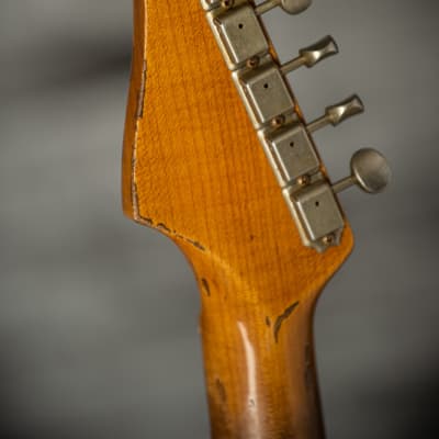 Fender ’57 Super Heavy Relic Strat - Faded Sherwood Green/Sunburst image 25