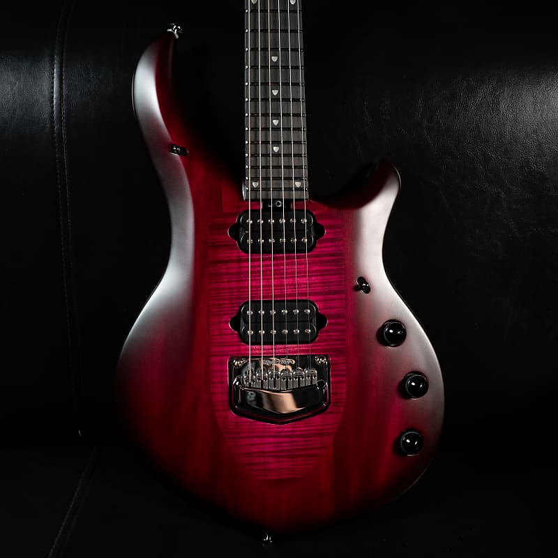 Ernie Ball Music Man Majesty 6 Electric Guitar Amaranth Reverb