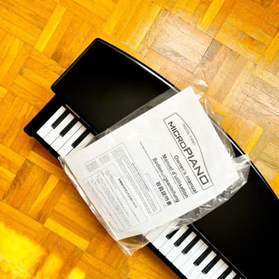 ☆ Brand New! ☆ Korg MicroPiano made in Japan - Mini Piano Keyboard 61 Key! Very great professional sounds! With original box, packaging, manual, p.supply! Impossible to find! image 12
