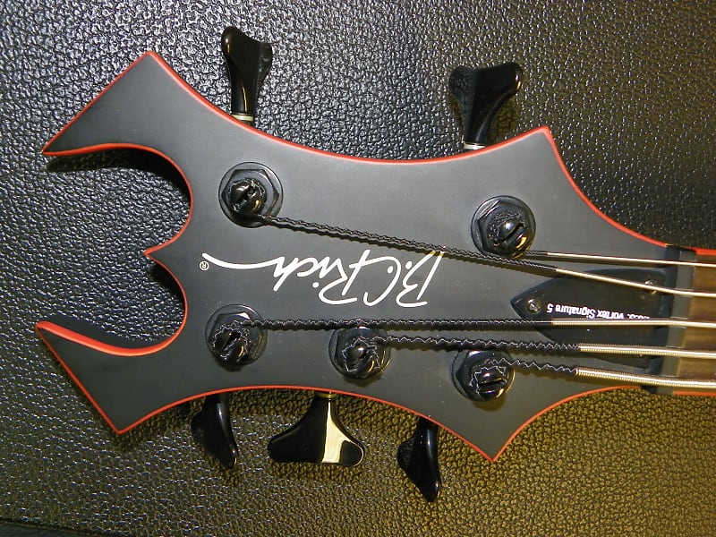 B.C. RICH*I.C.S. VORTEX SIGNATURE*5 STRING*WARLOCK*BASS
