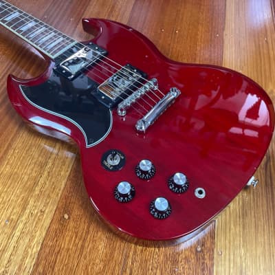 Tokai SG-58 2010s - Cherry Red *Left Handed* | Reverb