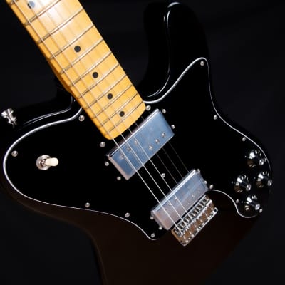 Fender American Vintage II 1975 Tele Deluxe - Black SN V12938 image 5