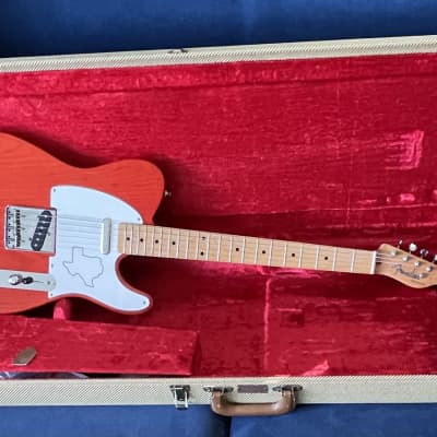Fender Custom shop Texas Telecaster [VIDEO of actual guitar] 1991 - Sunrise orange high gloss [3490g] for sale