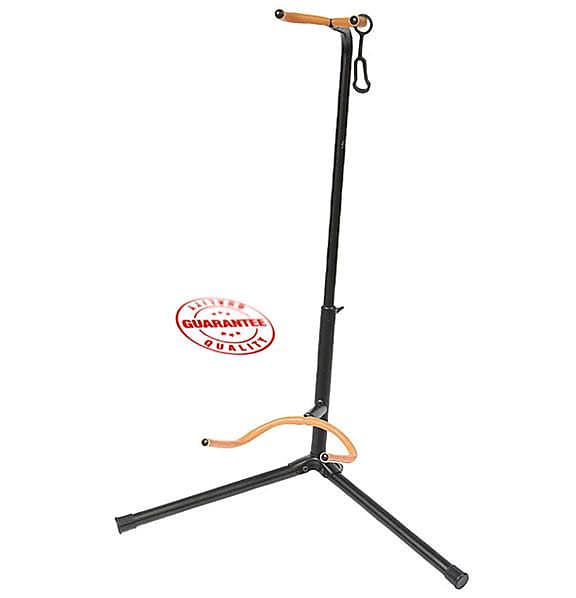 Stageline Fixed Neck Guitar Stand, Black Reverb