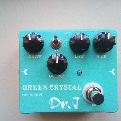 Reverb.com listing, price, conditions, and images for dr-j-green-crystal-overdrive