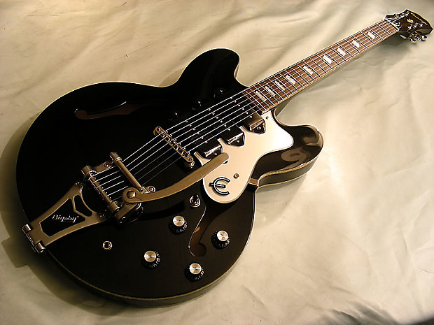 Epiphone Riviera Custom P93 LTD - Black Royale | Sweetwater