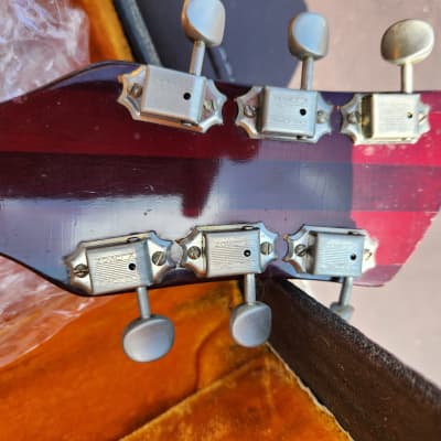 1968 Rickenbacker 375 Burgundy Glo Vintage Semi-Hollow with Rick-O-Sound & Accent Vibrato with Hardshell Case image 15