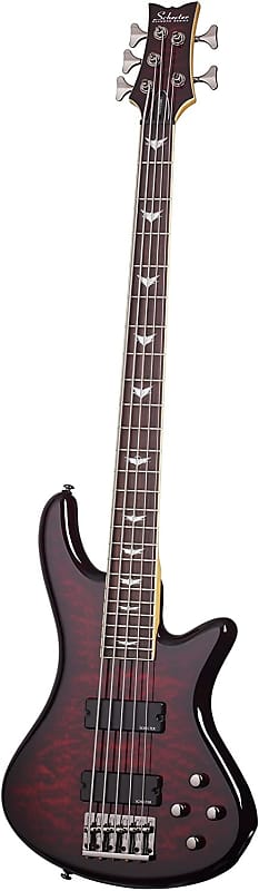 Schecter Stiletto Extreme 5 Black Cherry | Reverb
