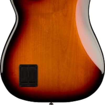 Fender Player Plus Precision Electric Bass. Pau Ferro Fingerboard, 3-Color Sunburst image 3