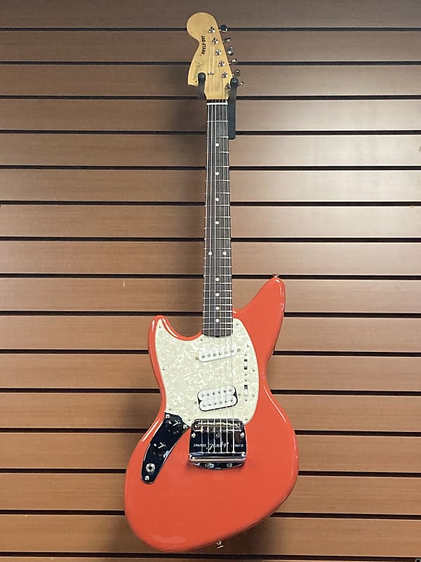 Fender Kurt Cobain Jag-Stang Left-Handed in Fiesta Red w/Gig Bag 2021 image 1