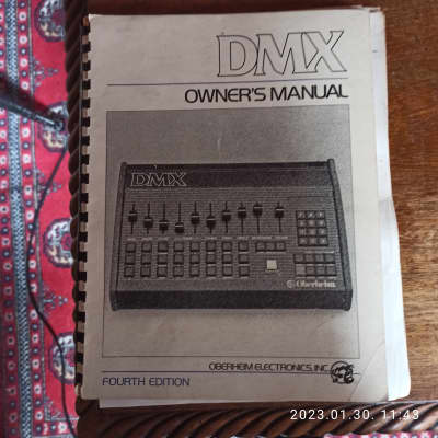 Oberheim OB8-DSX-DMX-5 spare voice cards-original manuals image 22