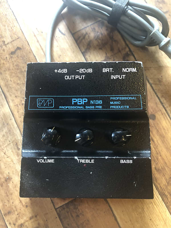 PMP PBP N136 Professional Bass Pre | Reverb Canada