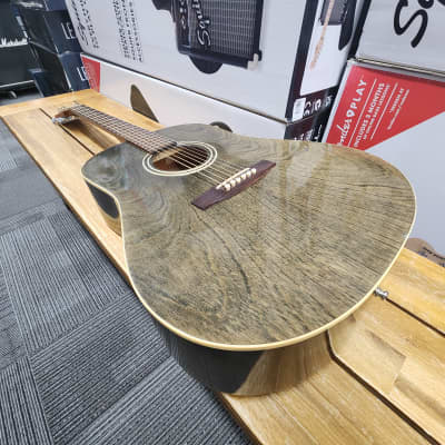 Art & Lutherie Prototype 1994 - Wild cherry acoustic guitar from Canada image 3