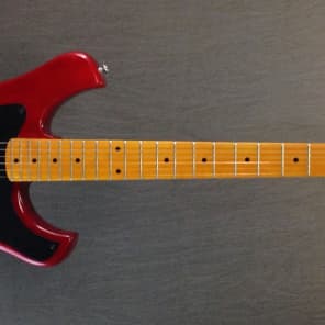 Hondo Paul Dean II Early 80s Trans Red Reverb Canada