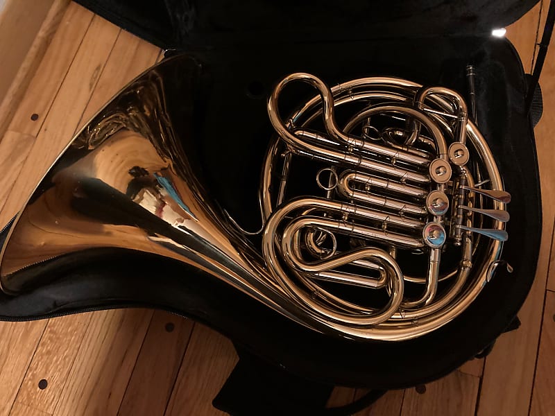Frank Holton 178 Double French Horn 1966 Bronze Reverb
