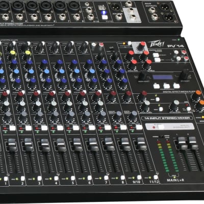 Peavey PV 14AT Compact 14-Channel Mixer with Bluetooth and Antares Auto-Tune image 5