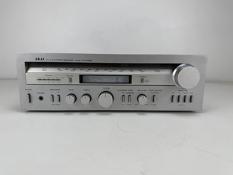 Akai AA-R20 Stereo Receiver - Serviced  			