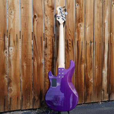G&L  USA Custom Shop CLF Research L-2500 - Purple Fade 5-String Electric Bass w/ Case (2023) image 3