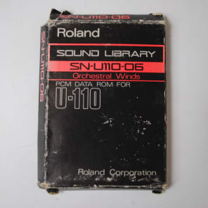 Roland Sound Library SN-U110-06 Orchestral Winds image 1