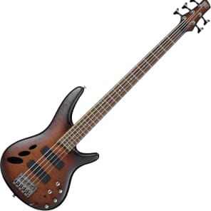 Ibanez SR30TH5-NNF 30th Anniversary 5-String Hollowbody Bass w/ Rosewood Fretboard Natural Brown Burst