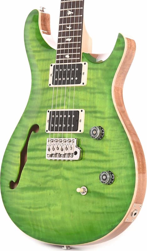 PRS CE 24 Semi-Hollow Body Electric Guitar, Eriza Verde w/ Gig Bag image 1