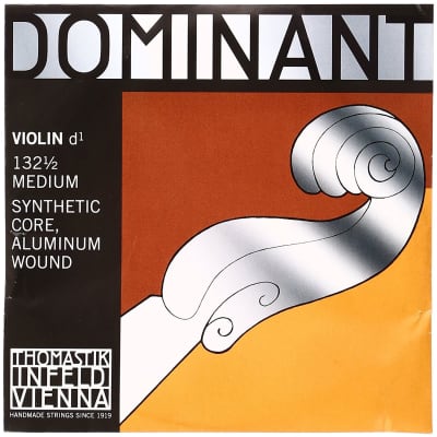 Thomastik-Infeld 131 1/2 Dominant Aluminum Wound Synthetic Core 1/2 Violin String - A (Medium)