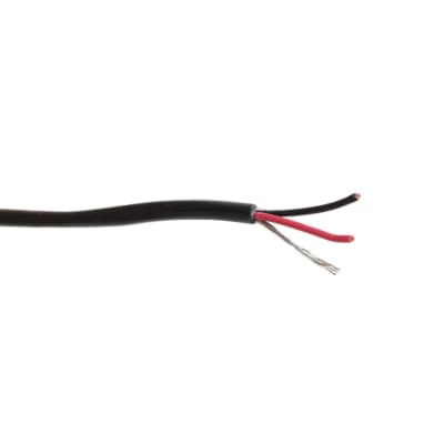 West Penn 291 2 Cond 22 AWG Shielded CMR Rated Black, 1000' image 2